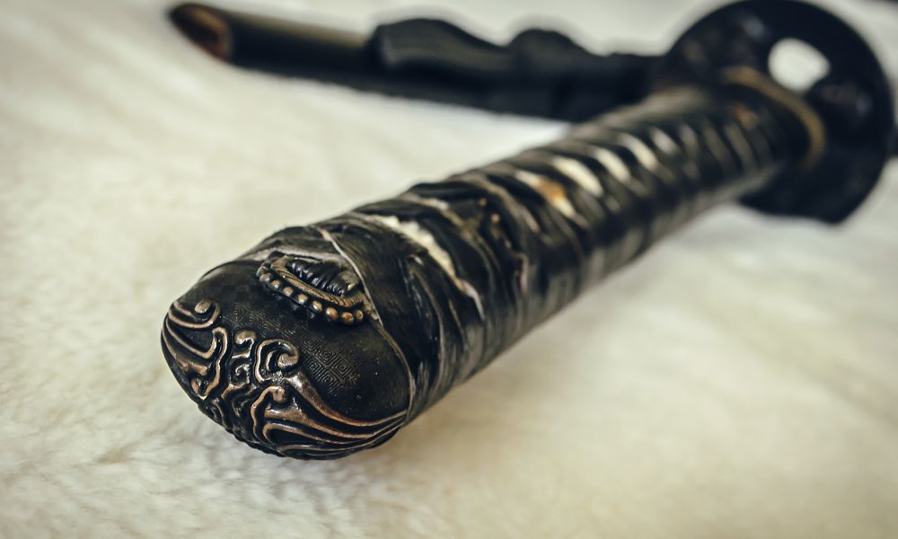 Parts of a katana sword11