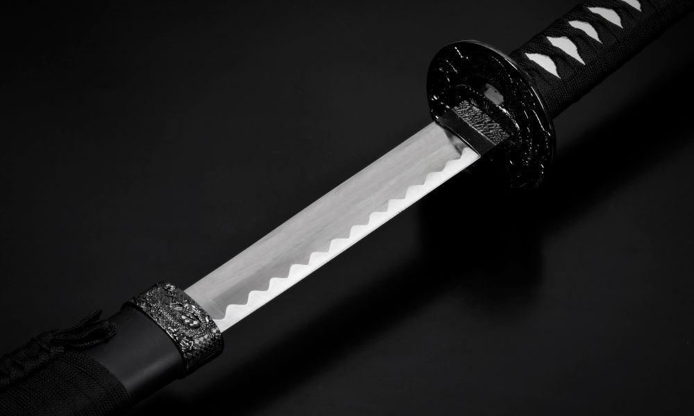 Parts of a katana sword6