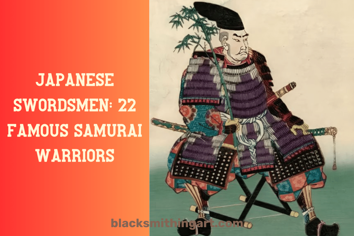 Amazing Japanese swordsmen. 22 well-known samurai in 2024